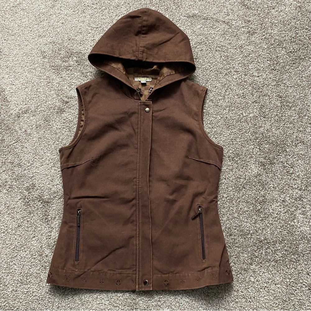 VINTAGE LOUIS VUITTON VEST Sz:M